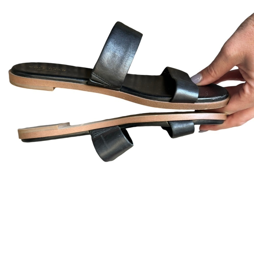 Cole Haan - Findra Strappy Flat Sandal Sz 7.5 - Picture 11 of 12